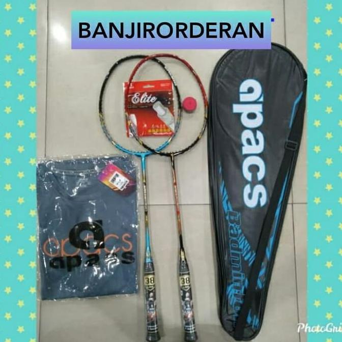 Promo RAKET BADMINTON APACS SUPER SERIES PREMIER ORIGINAL 100% FULL BONUS Diskon