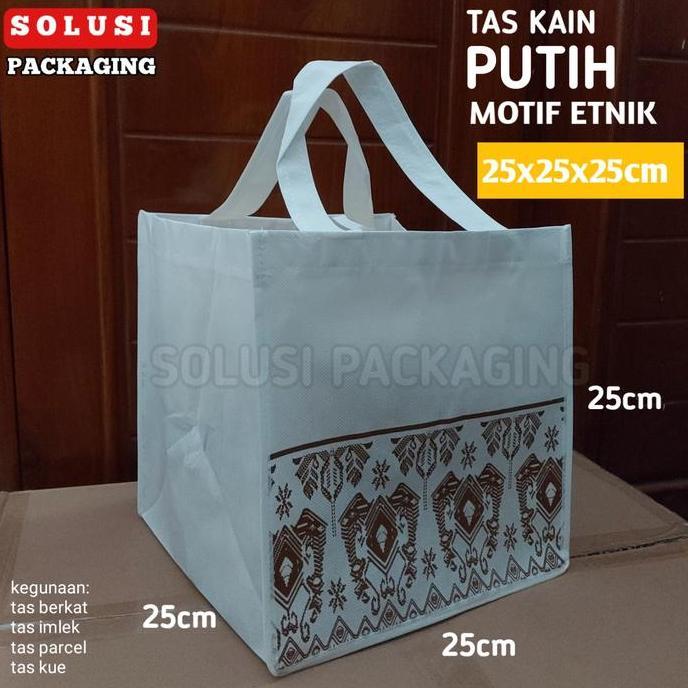 cusss order] TAS KAIN PARCEL IMLEK TAS BERKAT HAJATAN PAPERBAG KRESEK NASI KOTAKKUE