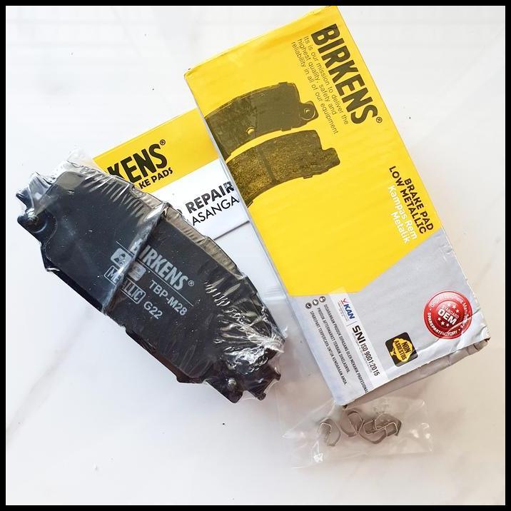 TERLARIS BIRKENS BRAKE PAD KAMPAS REM DEPAN COCOK UNTUK NEW ALTIS / SIENTA / VOXY 