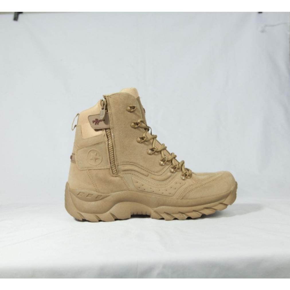 BESTPROMO SEPATU TACTICAL BOOTS PRIA ORIGINAL RAFALE GOBI 8 INCI TACTICAL BOOTS - GURUN