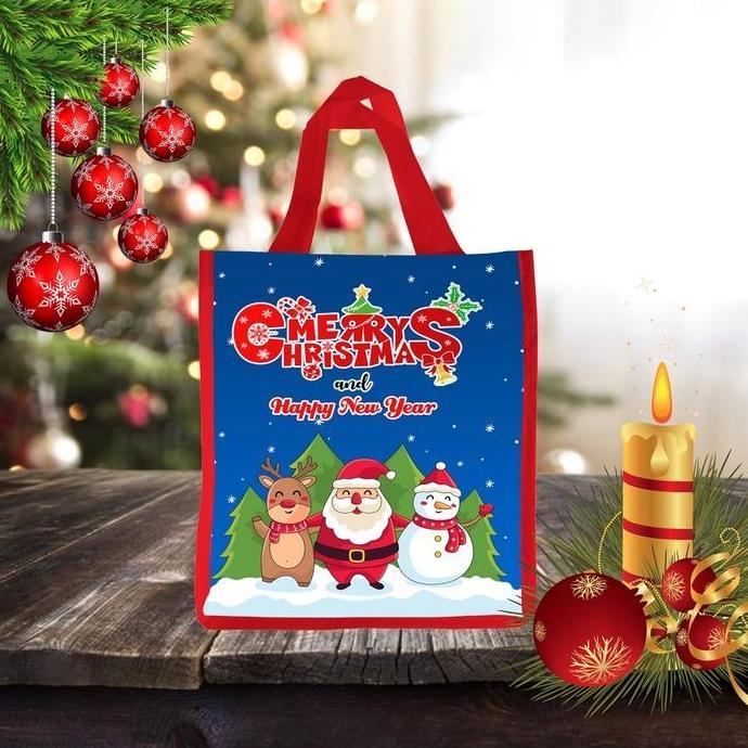 ] tas natal/goodiebag Natal/tas souvenir Natal/tas bingkisan Natal/natal/tas bingkisan natal/goodie 