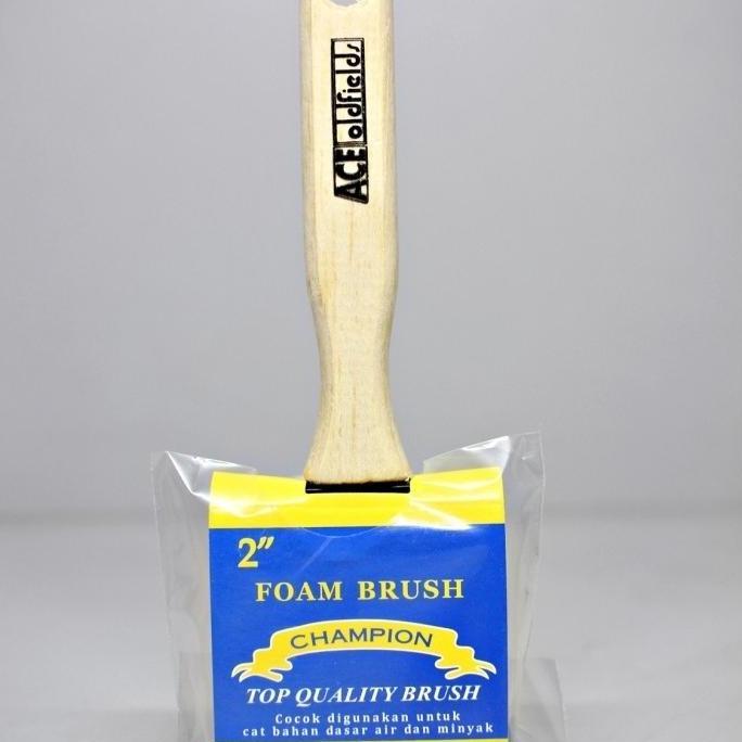 Cat- Kuas Busa Spon Foam Brush 2 Inch Ace Solventbase Waterbase