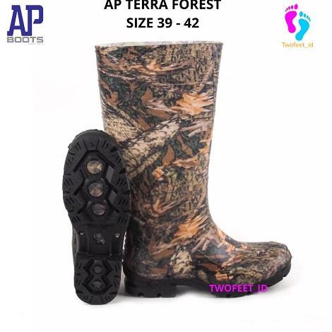 BIG SALE SEPATU BOOTS TACTICAL BERBURU AP TERRA FOREST - SEPATU BOOTS KARET TERBARU - AP BOOTS TERRA