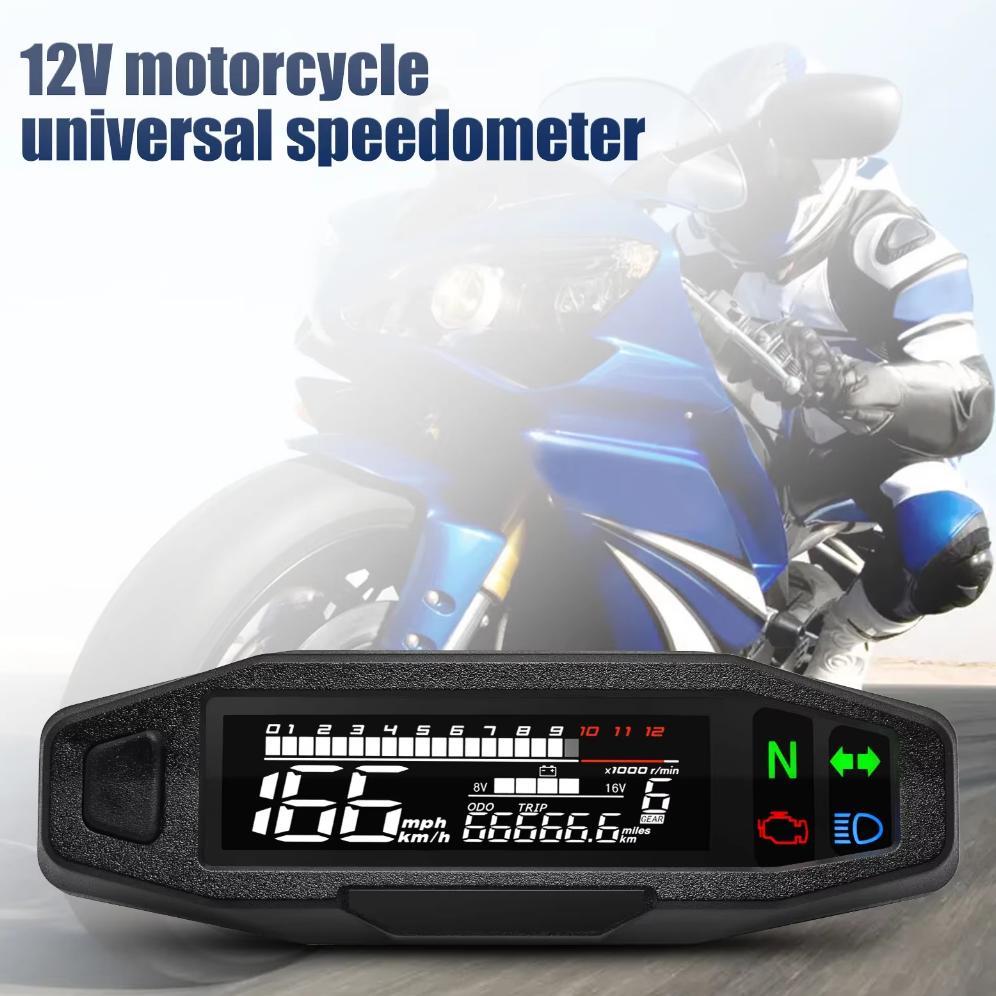 Harga Miring Universal Speedometer Spidometer Digital Ktm Mini/ Speedometer Odometer Kilometer Digit