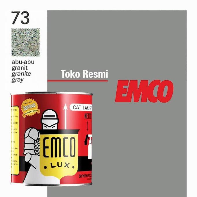 Cat- Cat Kayu & Besi Emco Lux - Standar No. 73 Abu-Abu Granit