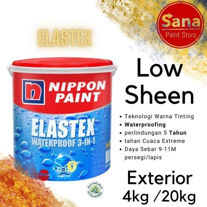 Cat- Cat Nippon Elastex 4Kg / Abu Dan Warna