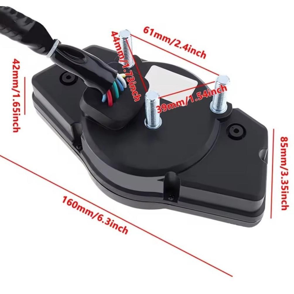 Bergaransi Speedometer Digital Vixion Rxking Ninja Cbr Universal Semua Motor