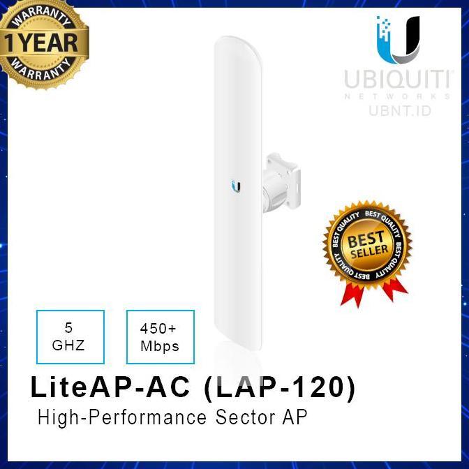 BEBAS ONGKIR - LAP-120 LAP 120 LiteBeam AP AC 16dbi 120 degrees
