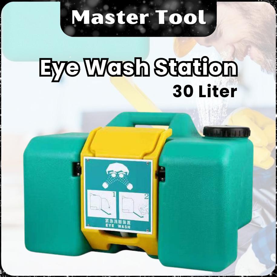 XEROCHA master Tool Garansi 1 Tahun Portable 8 Gallon Eye Wash Station ,Dual Spray,Not Easily Leaked