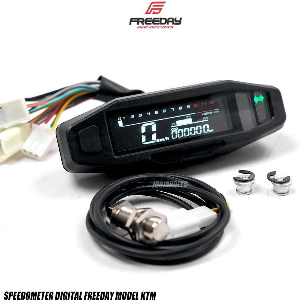 Promo  Spedometer Digital Speedometer Ktm Kecil Simple Multi Fungsi Universal All Motor, Cb Gl Mp Ti