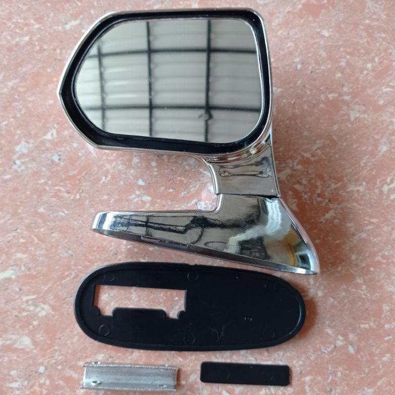 Gratis Ongkir Spion Tambahan Pojok Tanduk Jepit Kap Mesin Mobil Universal / Avanza / Sedan Warna Cro