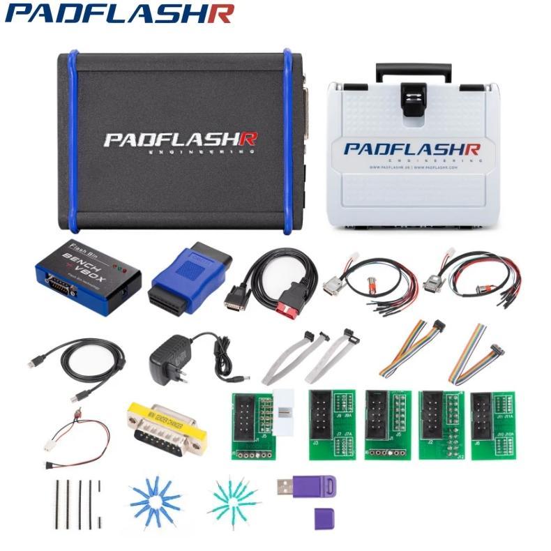 2025 NEW PADFLASH PADFLASHR Full Version ECU TCU Programmer with USB Dongle OBD Bench Boot Supports 