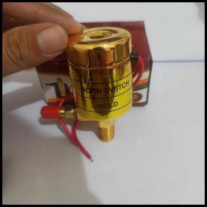 TERMURAH SWITCH KLAKSON CORONG BODY BESAR ATAU KLAKSON TABUNG ANGIN.. 