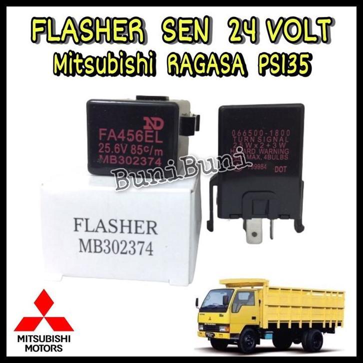 DISKON FLASHER SEN / OTOMATIS SEN UNTUK MOBIL TRUK MITSUBISHI PS135 / RAGASA PS 120 - 135 24 VOLT 