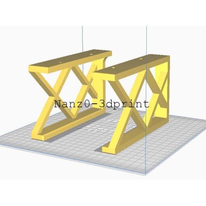 UnderDesk Mount for Asrock DeskMini X300 Bracket Dudukan Holder Bawah Meja Aksesoris Stand Komputer 