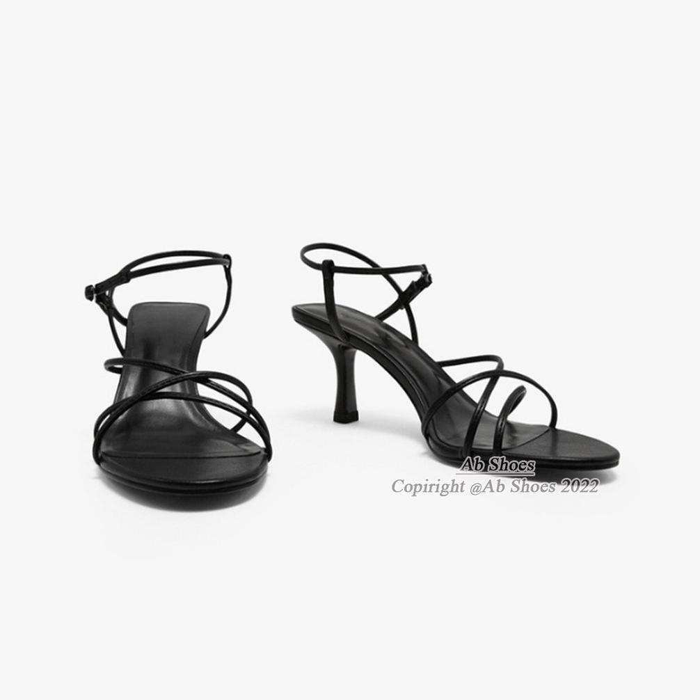 Terbaru Sandal Heels Wanita Tali 7 Cm Sandal Tali Wanita Hak 7 Cm