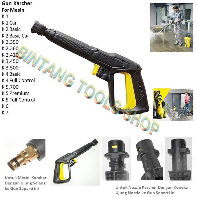 Tembakan Gun Jet Cleaner for Karcher K1 K2 K3 K4 K5 spare part RESTOCK