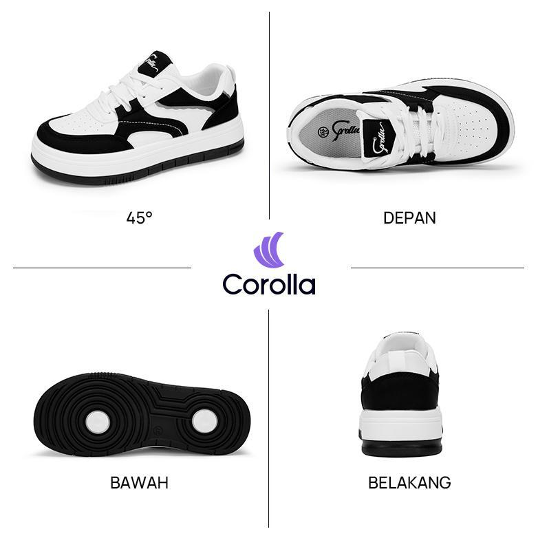 NEW ARRIVAL COROLLA lvy Sepatu Wanita Kets Sneakers Sport Shoes Ringan Empuk Putih