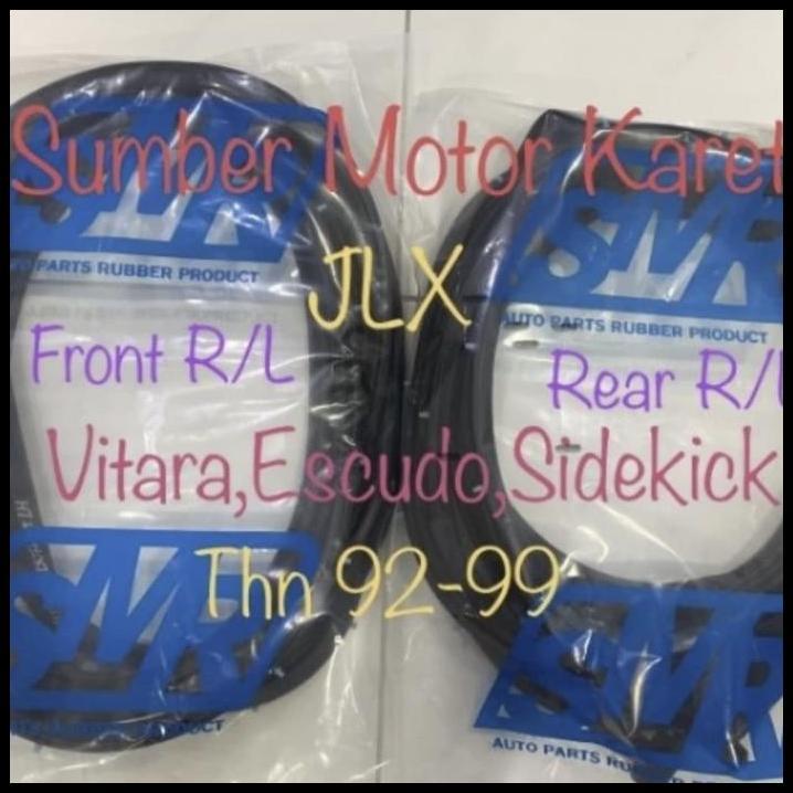 DISKON KARET PINTU MOBIL SUZUKI VITARA /SIDEKICK /ESCUDO ( 2 PINTU SAJA )