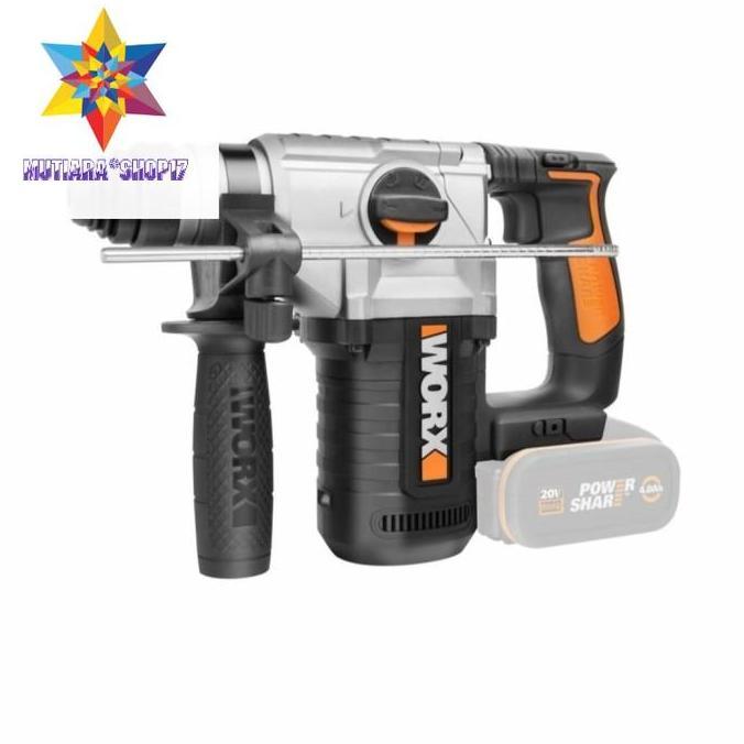 ((((()paling dicari] worx cordless rotary hammer drill 26mm 20v/bor cordless