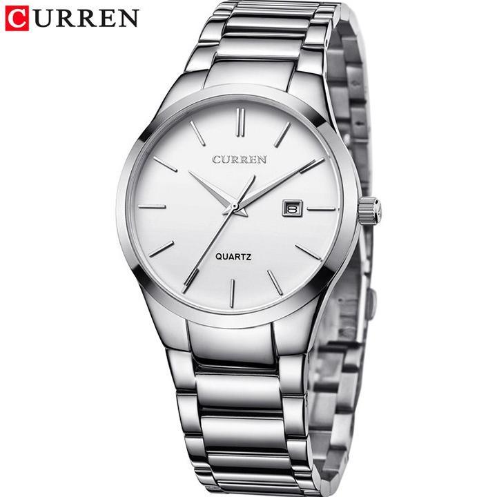 Recommended Curren 8106 Jam Tangan Pria Analog Stainless Steel Currenos