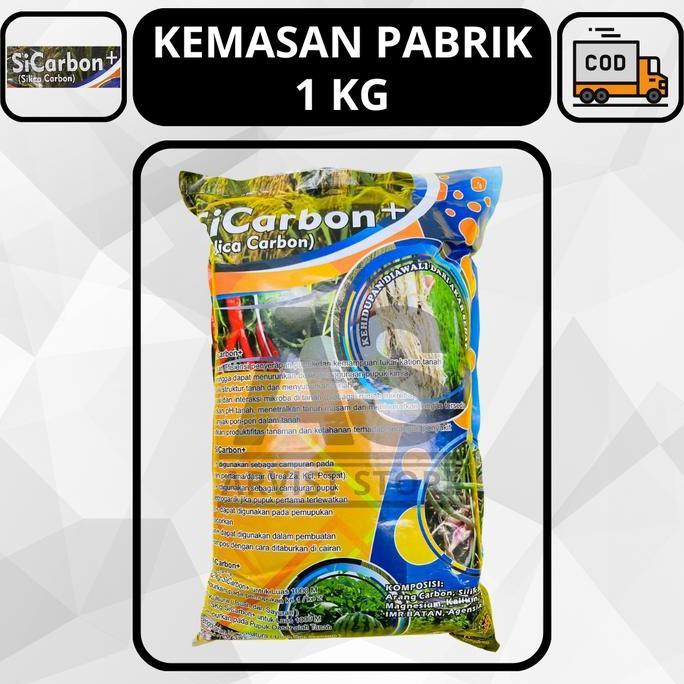 Indah- Pupuk Sicarbon + Silika Carbon Asam Humat 1 Kg Si Carbon Sicarbon+ Sicarbon Plus