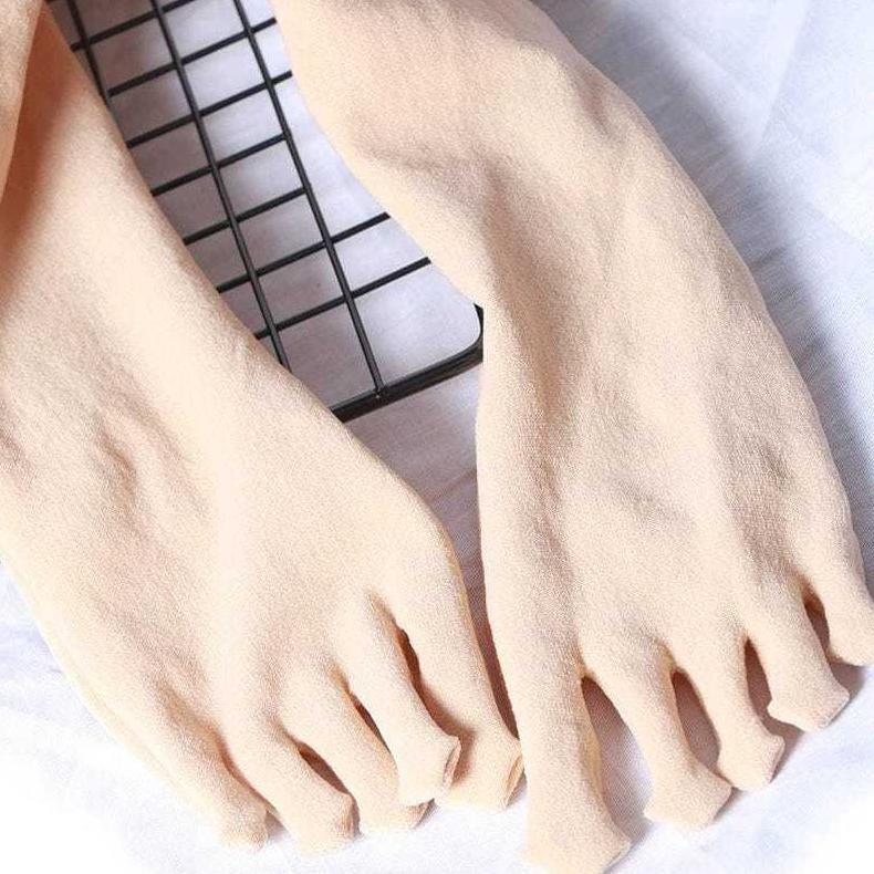 murah kaos kaki stocking 5 jari selutut kaos kaki muslimah warna kulit panjang lima jari