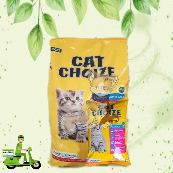 CAT CHOIZE KITTEN SALMON makanan kucing kering 7KG