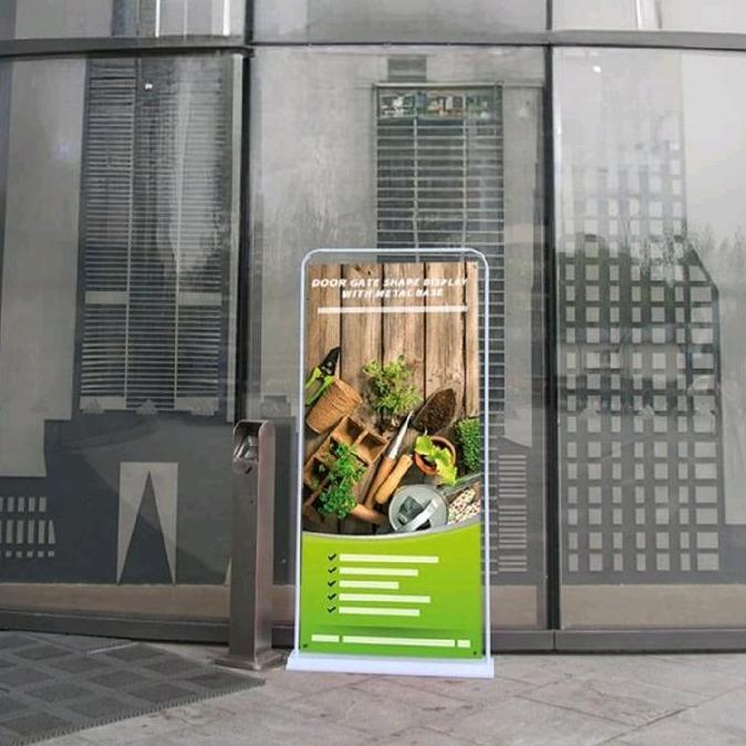 Standing Door Frame Banner 60x160 Besi