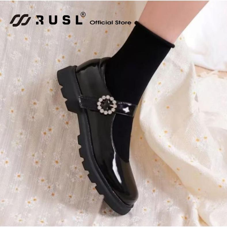 Exclusive Sepatu Docmart  Hitam Sepatu Loafer Sepatu Oxford Wanita Sepatu Docmart Cewek Sepatu Docma