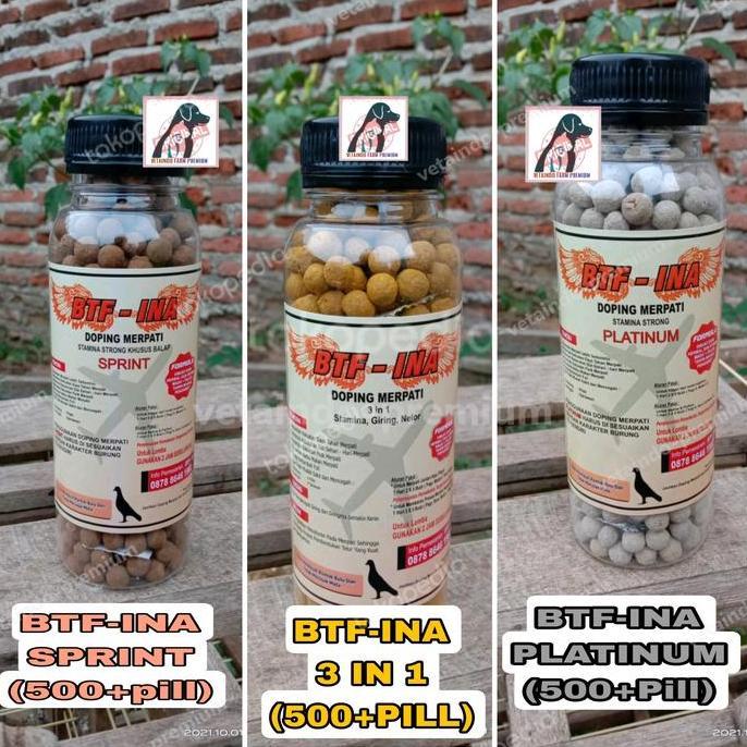 JAMU BTF INA BURUNG MERPATI KESEHATAN BURUNG STAMINA STRONG KUAT