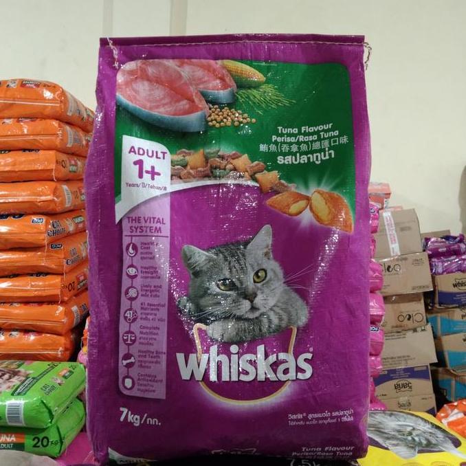 Makanan Kucing Whiskas 7kg/ whiskas Tuna 7kg-TUNA
