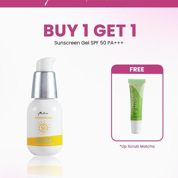 Gietin Sunscreen Gel Spf 50 Pa+++ Uv Shield Protection Pasti Promo
