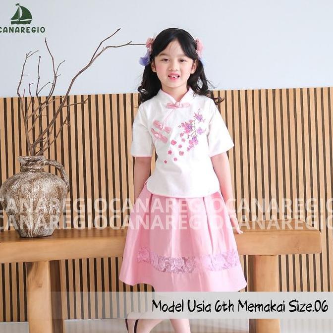 Baju Imlek Cheongsam Anak Perempuan Baju Cina Cheongsam