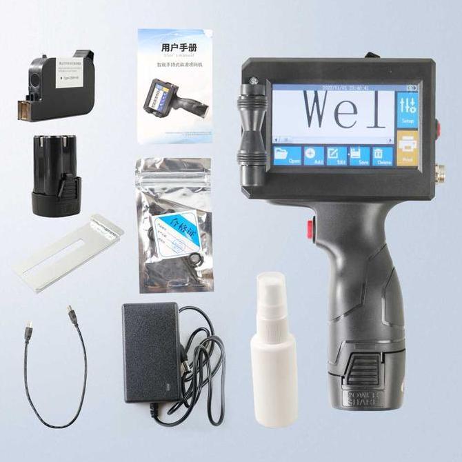 perokto_sho - mesin coding expired date logo portable handheld printer inkjet