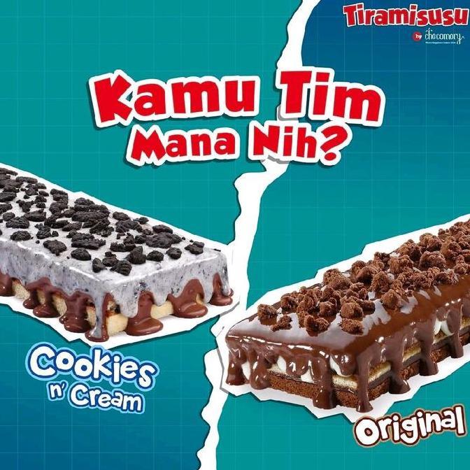 Tiramisusu ready stock original cookies matcha