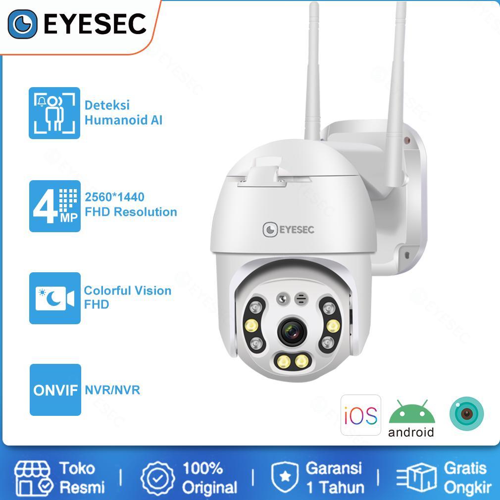 EYESEC CCTV Wifi Outdoor 5MP IP Kamera Waterproof IP67 Kamera CCTV Pengintai IP Camera CCTV WiFi HP