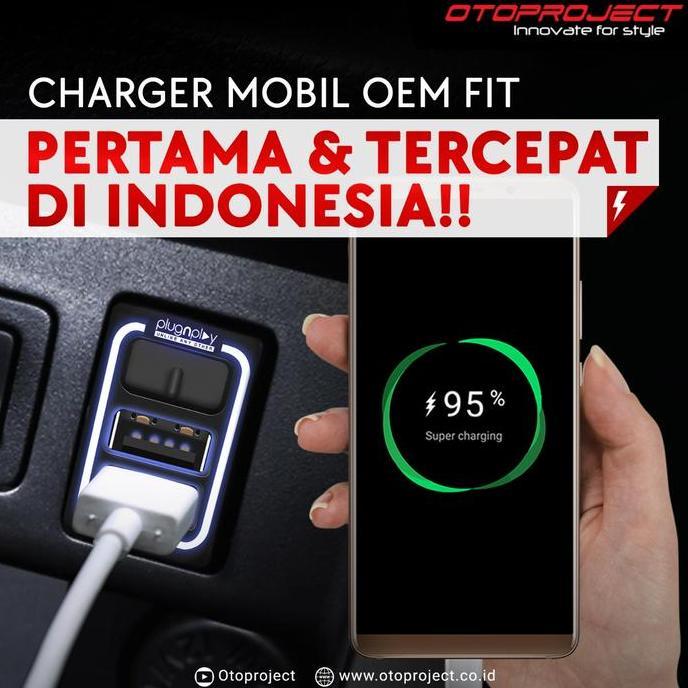 BEBAS ONGKIR - Suzuki IGNIS USB socket fast charging plug&play charger hp mobil
