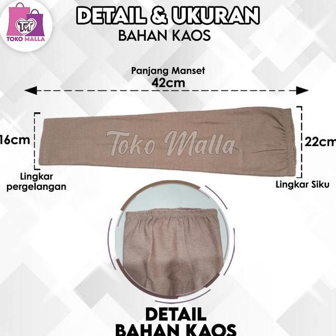 DV134 - Handshok, Manset Selengan,  Bahan KAOS SREACH, Deker Tangan, 30 Warna Wanita dan Pria, hansh