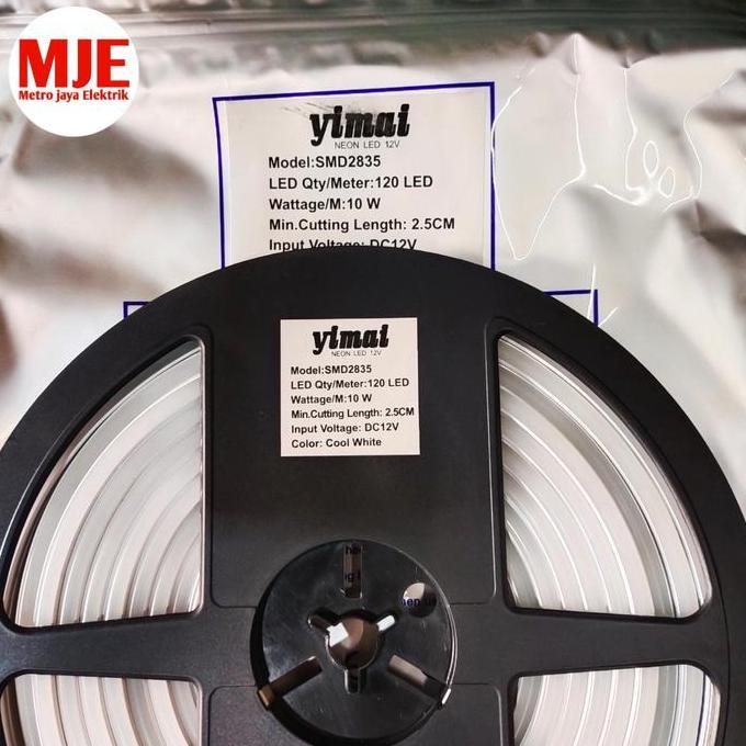 YIMAI LAMPU LED NEONFLEX DC 12V 5M ORIGINAL | STRIP FLEXIBEL YIMAI