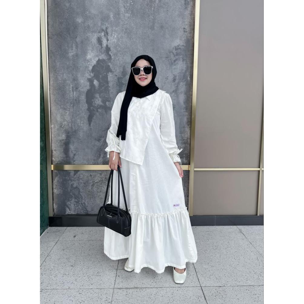 DISKON LITTLEIL- SHANAYA DRESS/GAMIS COUPLE IBU DAN ANAK/DRESS COUPLE RAYA SERIES ANAK DAN MOMMY/GAM