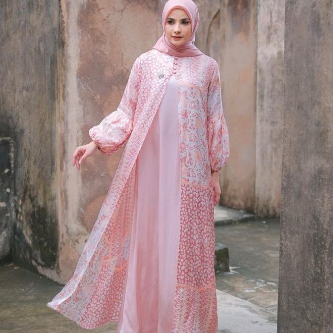DA58 - ALMA SET PREMIUM | SET BATIK SUTRA | OUTFIT KONDANGAN | BAJU PESTA | PAKAIAN WANITA KEKINIAN 