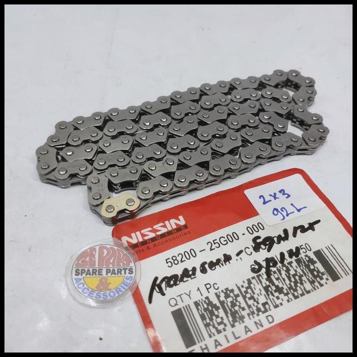 TERBARU RANTAI SINTRIK KARISMA SUPRA X 125 2X3 92L RANTE MESIN KETENG KAMPRAT !!!!!!