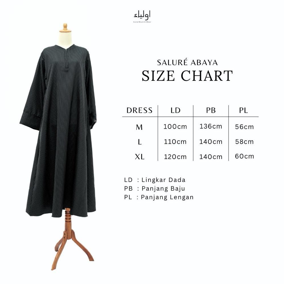 BEST SELLER AULIASHOP - SALUR ABAYA | ABAYA STRIPE SEMIWOOL | ABAYA MUSLIM MOTIF SALUR ELEGANT