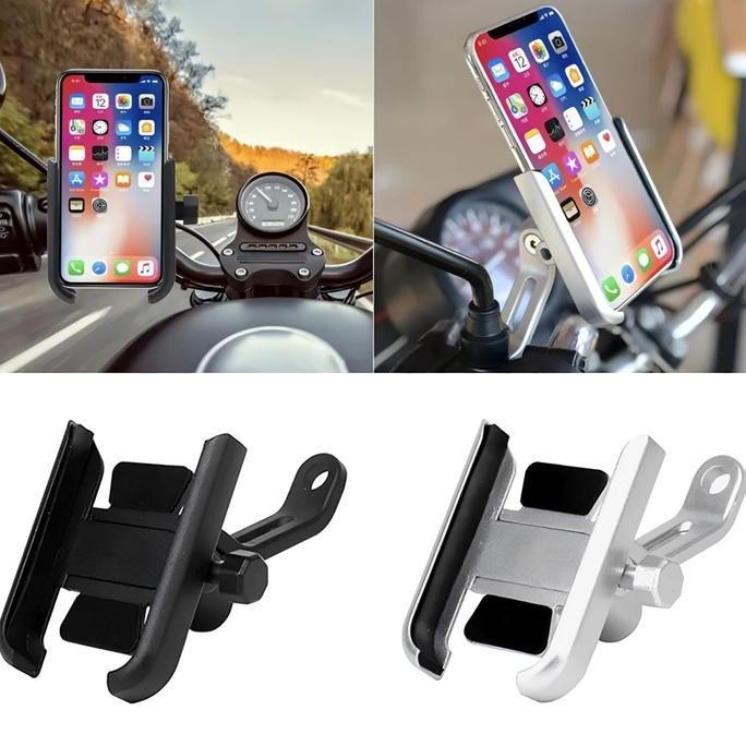 DY63 >> Stand Holder / Phone Holder Motor / Phone Stand Holder / Holder Dudukan HP Spion Sepeda Spio
