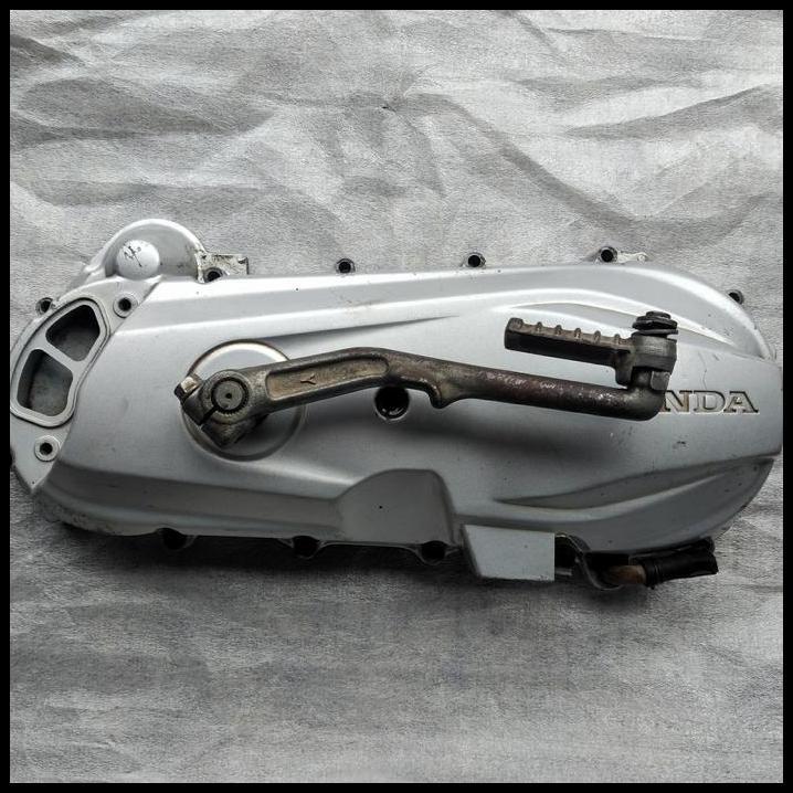 TERLARIS BLOCK CVT . BLOK CRANKCASE KIRI BEAT FI . SCOOPY FI STATER KASAR 