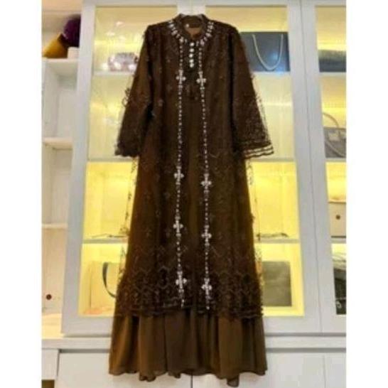 DF260 - GAMIS ANDARI 4// GAMIS PESTA // GAMIS KONDANGAN // GAMIS WISUDA