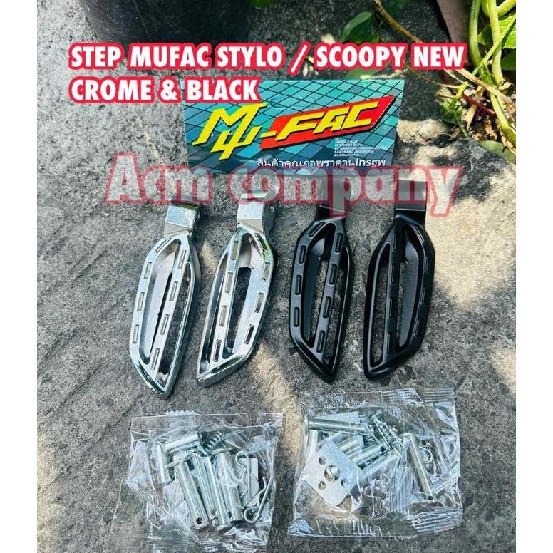 GHEATHEON Footstep pijakan kaki Foot step belakang model ori Scoopy new Vario 125 150 new Motorcycle