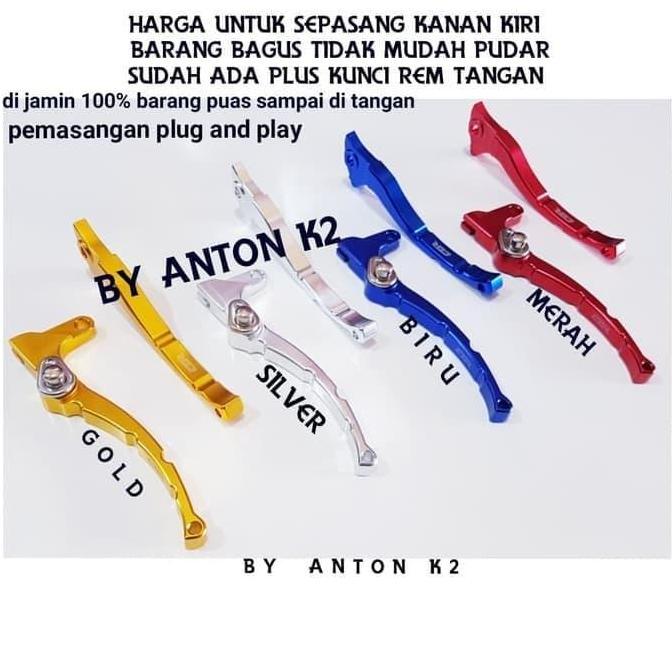 DE47 - KACA SPION VARIASI MOTOR MIO Z-MIO 125-SOUL GT-X RIDE SEPAKET 3 ITEM