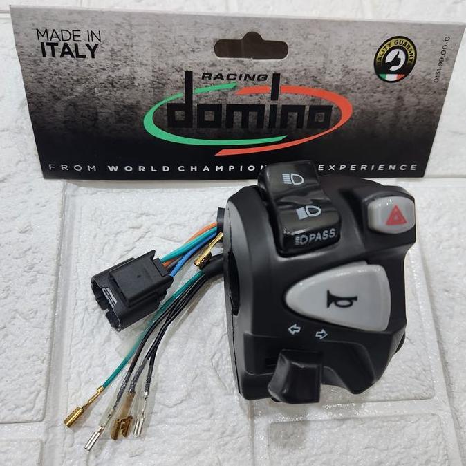 JHOZENUS Saklar Kiri Domino Tipe Hazard Pnp Honda Vario160 New